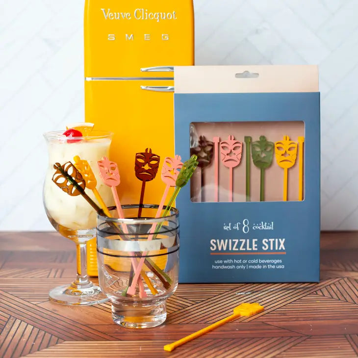 Tiki Mask Swizzle Stix