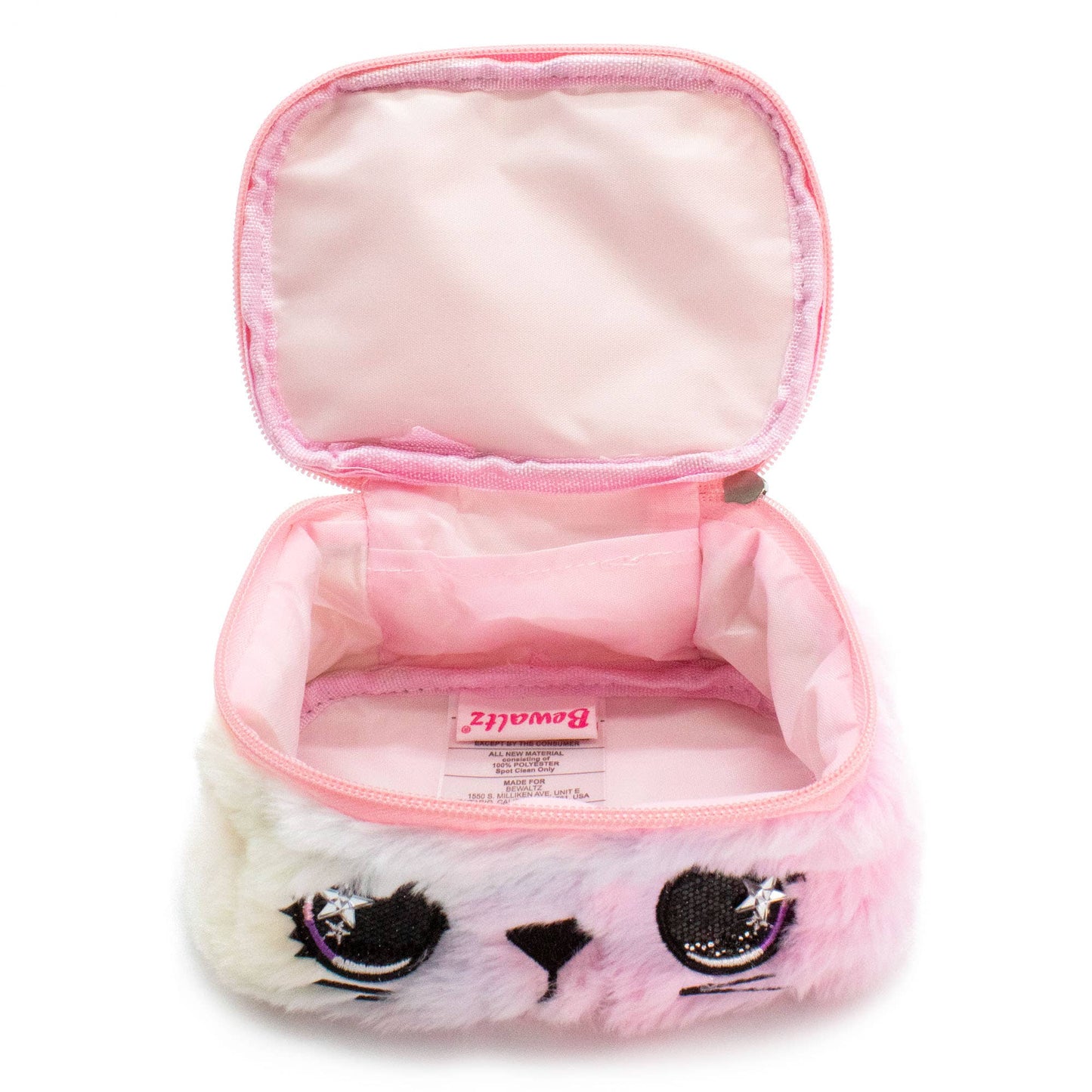 Kawaii Cat MakeUp Bag- Tie-Dye