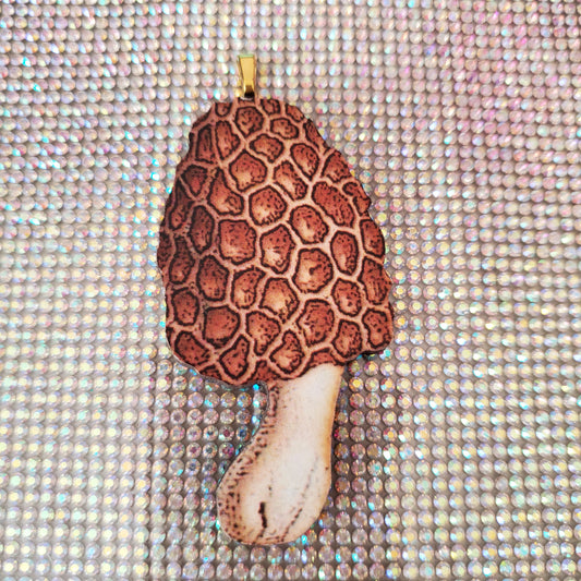 Morel Mushroom Ornament