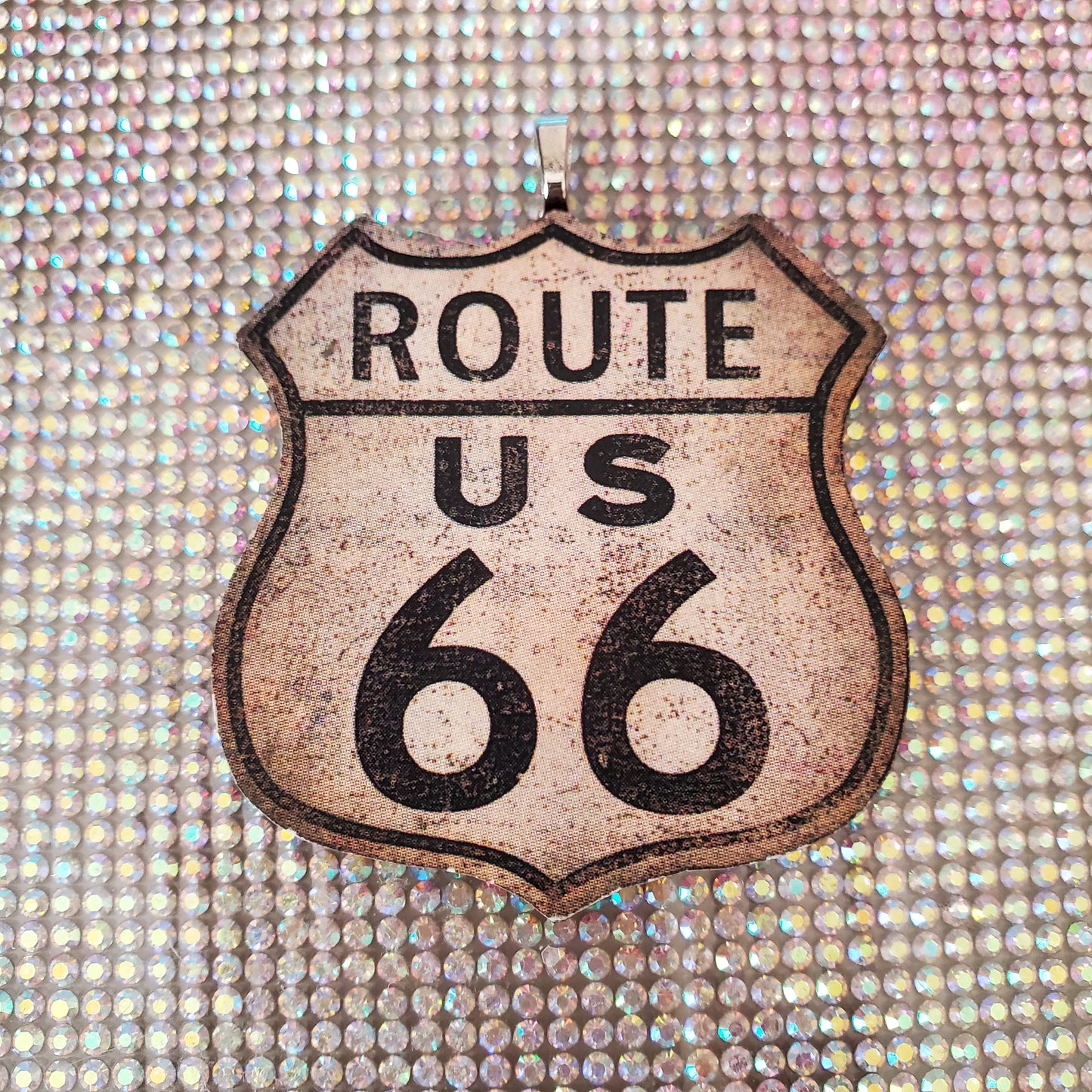 Route 66 Sign Ornament