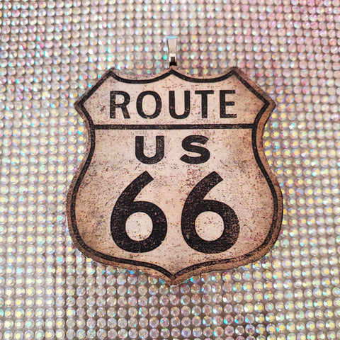 Route 66 Sign Ornament