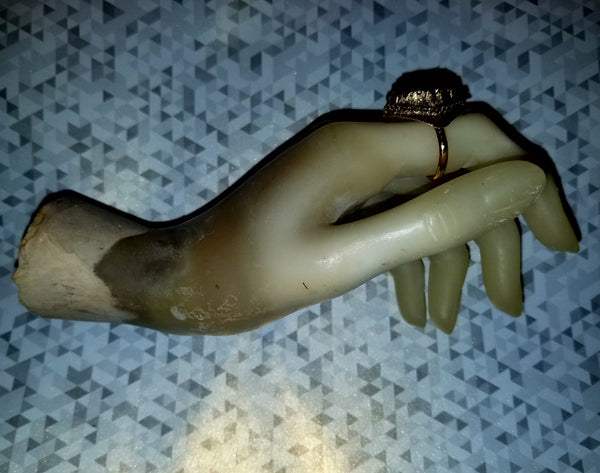 Peacock Intaglio Ring