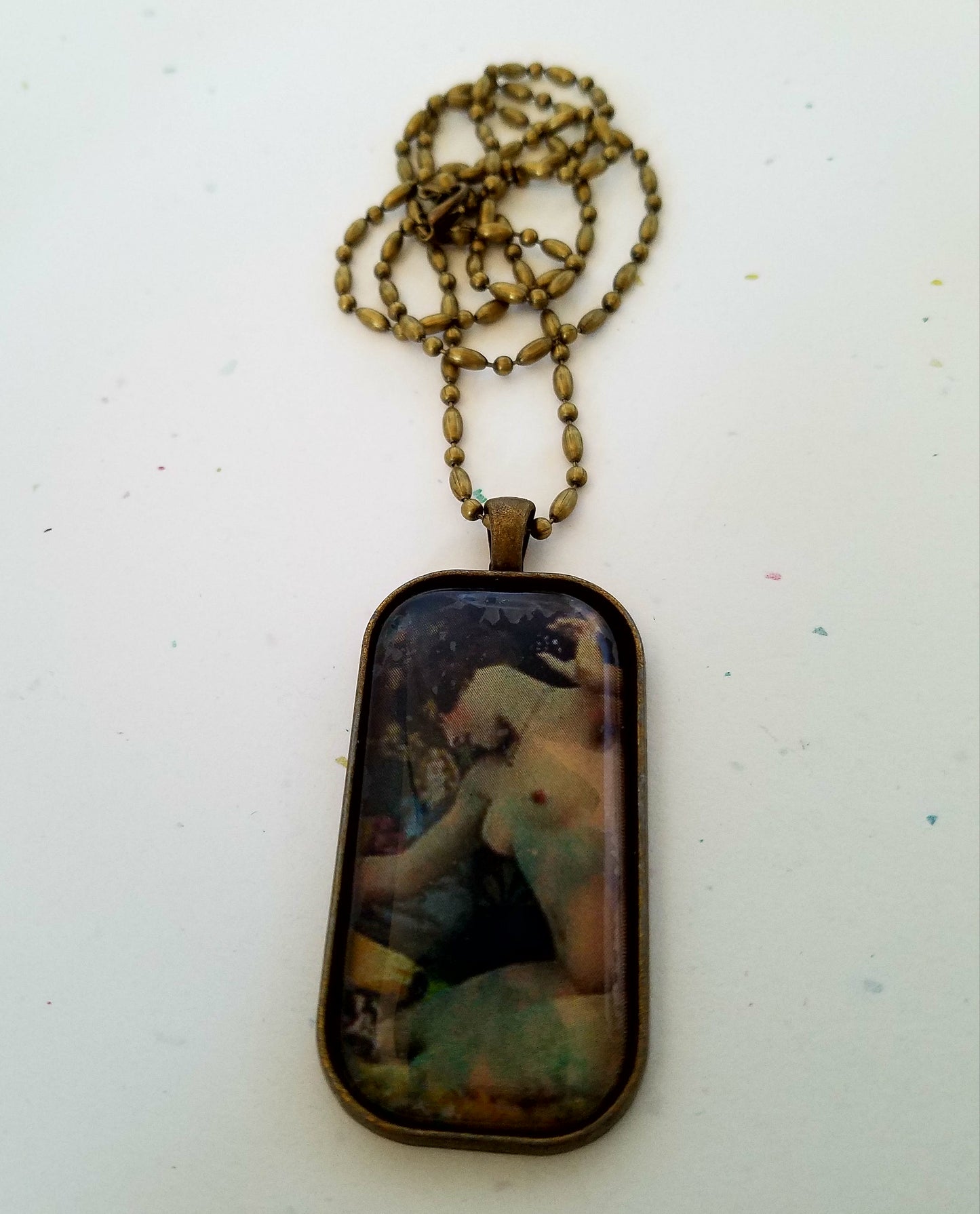 Lasciva Puella 9 Cabochon Necklace