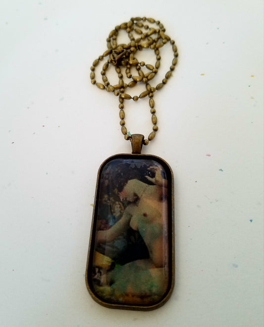 Lasciva Puella 9 Cabochon Necklace