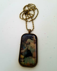 Lasciva Puella 9 Cabochon Necklace