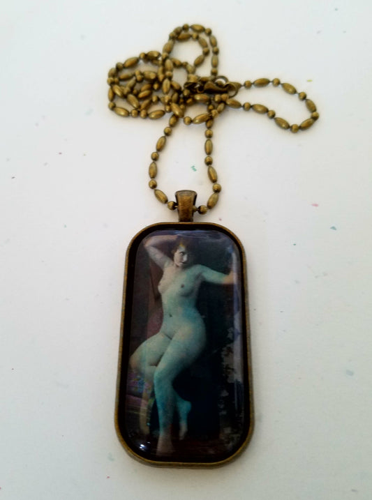 Lasciva Puella 10 Cabochon Necklace