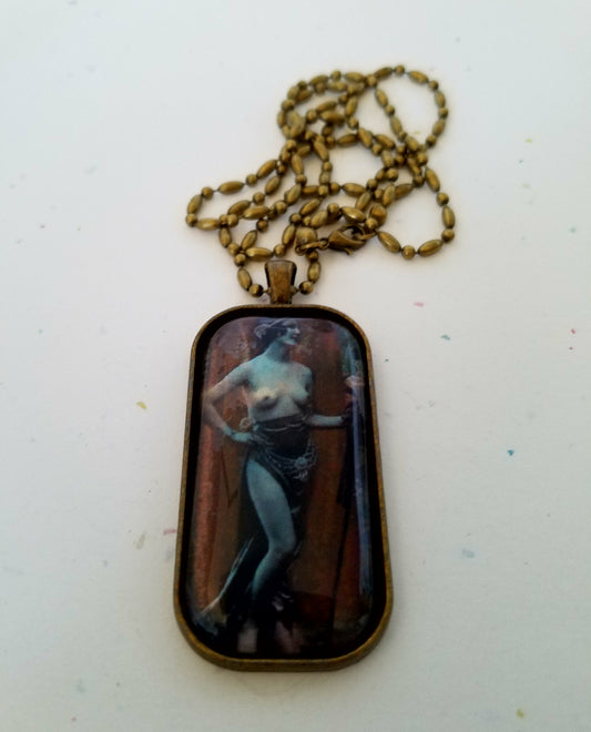 Lasciva Puella 11 Cabochon Necklace