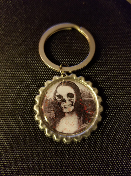 Morgue-a-lisa Key Chain