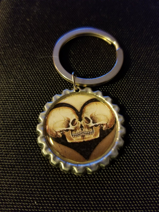 Antique Eternal Love Key Chain