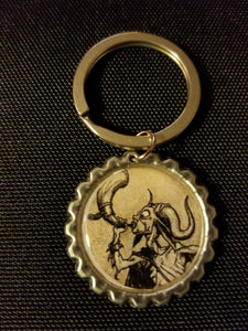 The Devil's Horn Key Chain