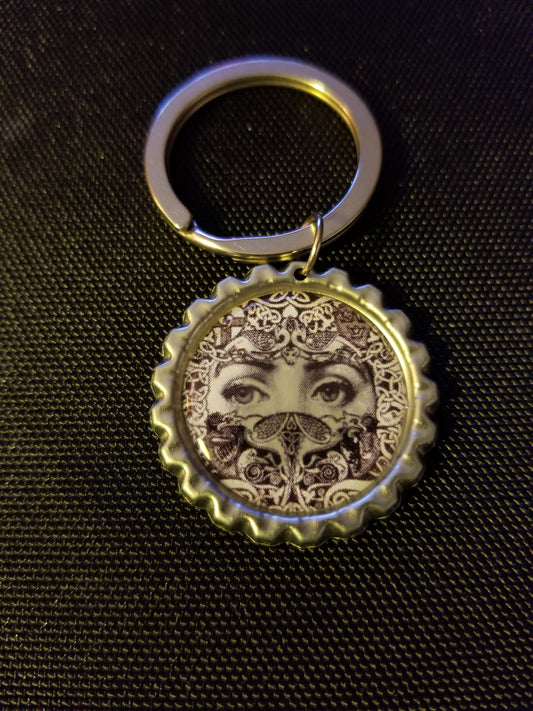 Celtic Eyes Key Chain