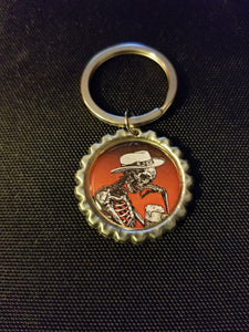Beered to Death Key Chain