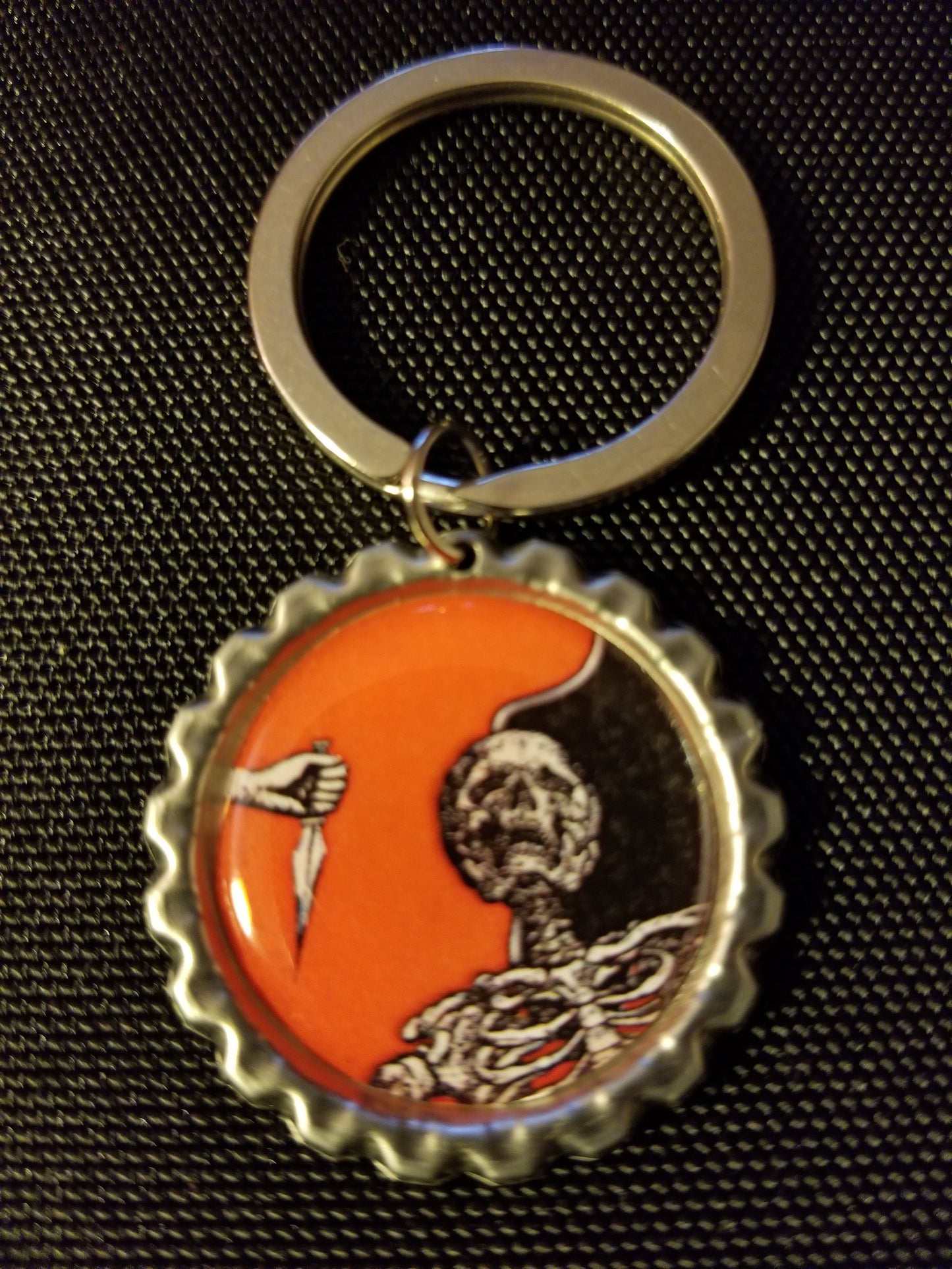 Stabbed Key Chain