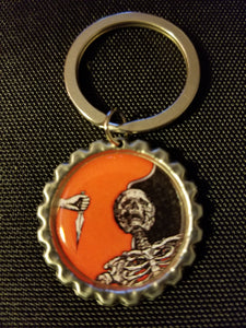 Stabbed Key Chain