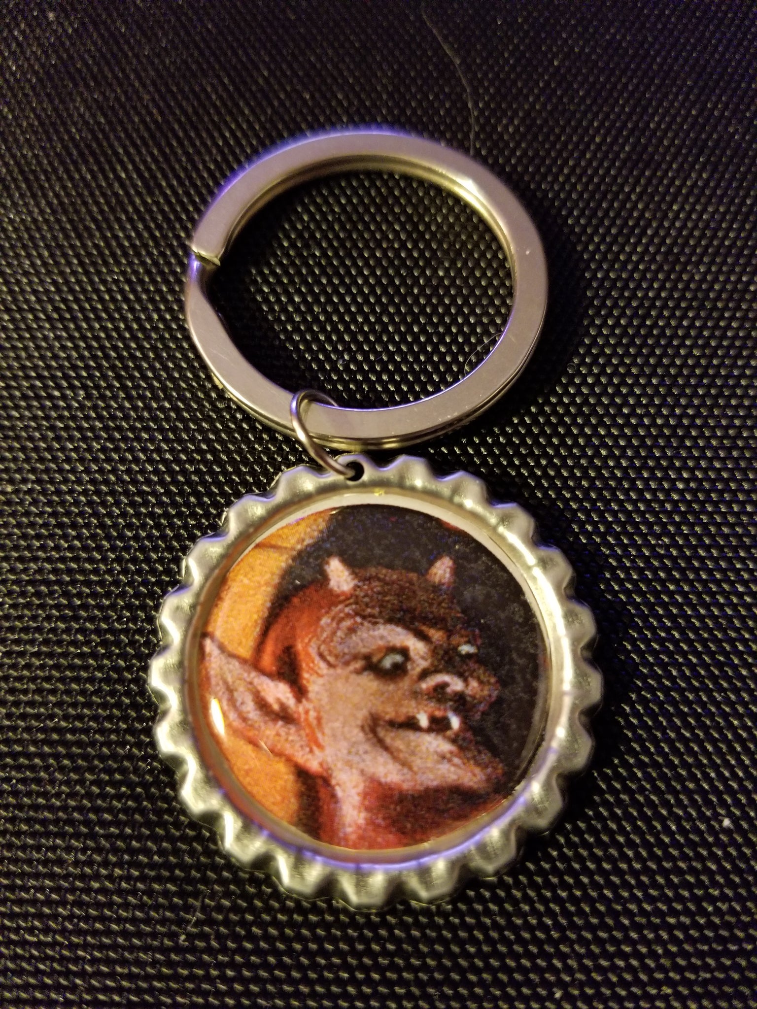 The Happy Demon Key Chain