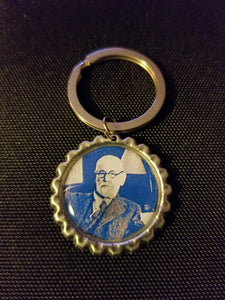 Blau Freud Key Chain