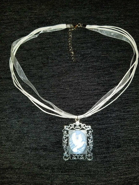Dove Cameo Necklace