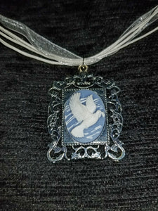 Dove Cameo Necklace