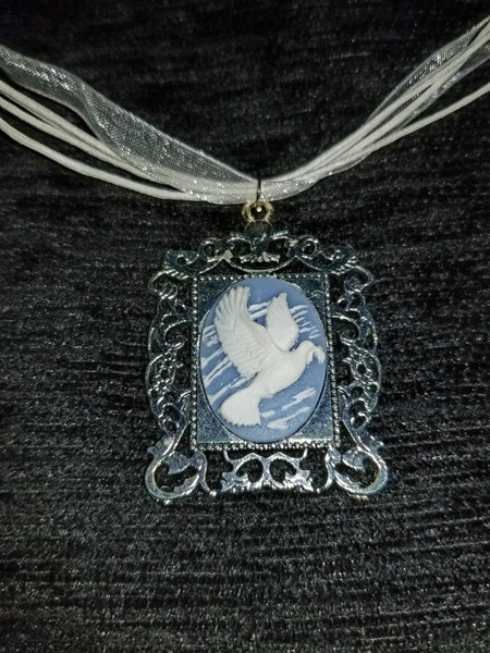 Dove Cameo Necklace