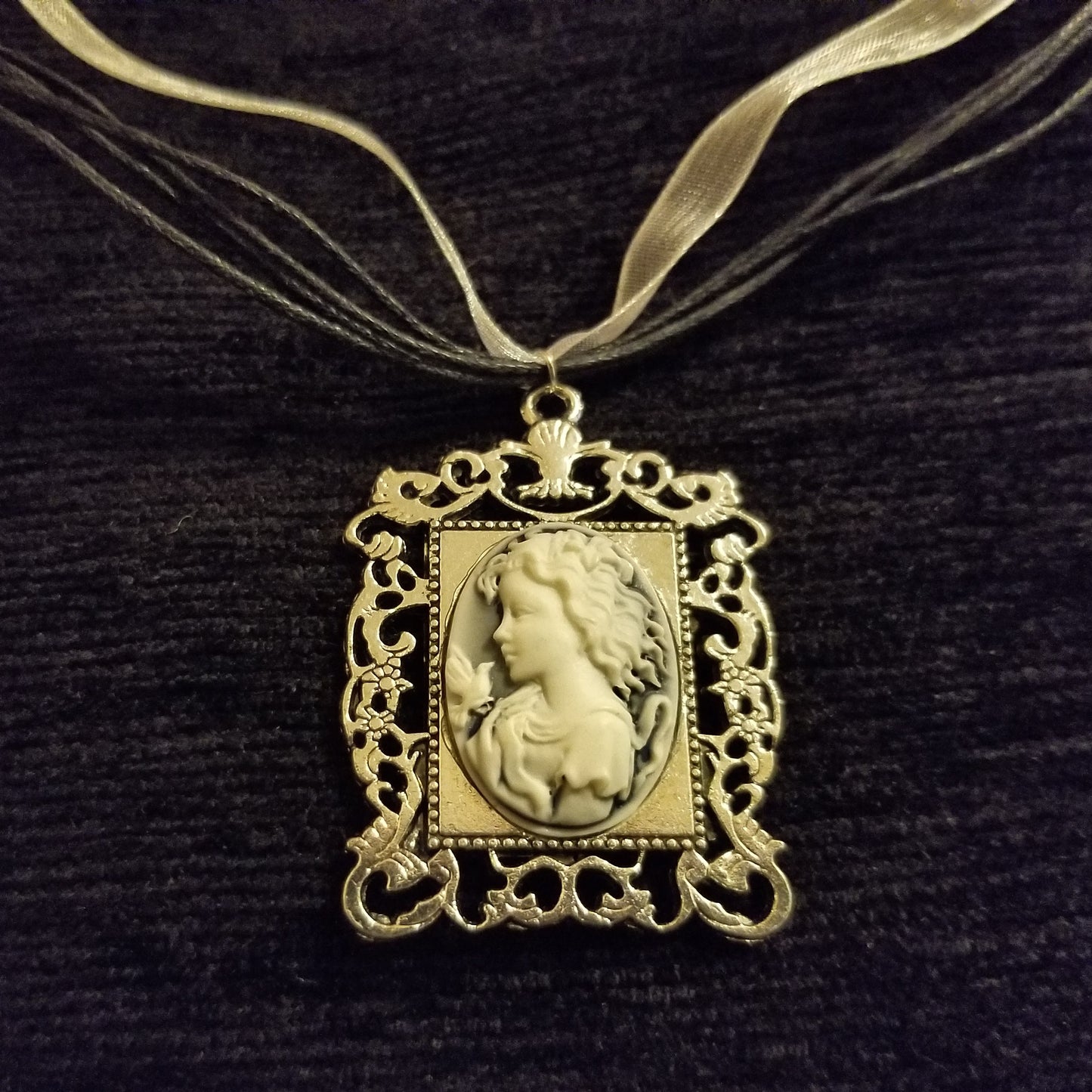 Petite Fille Cameo Necklace