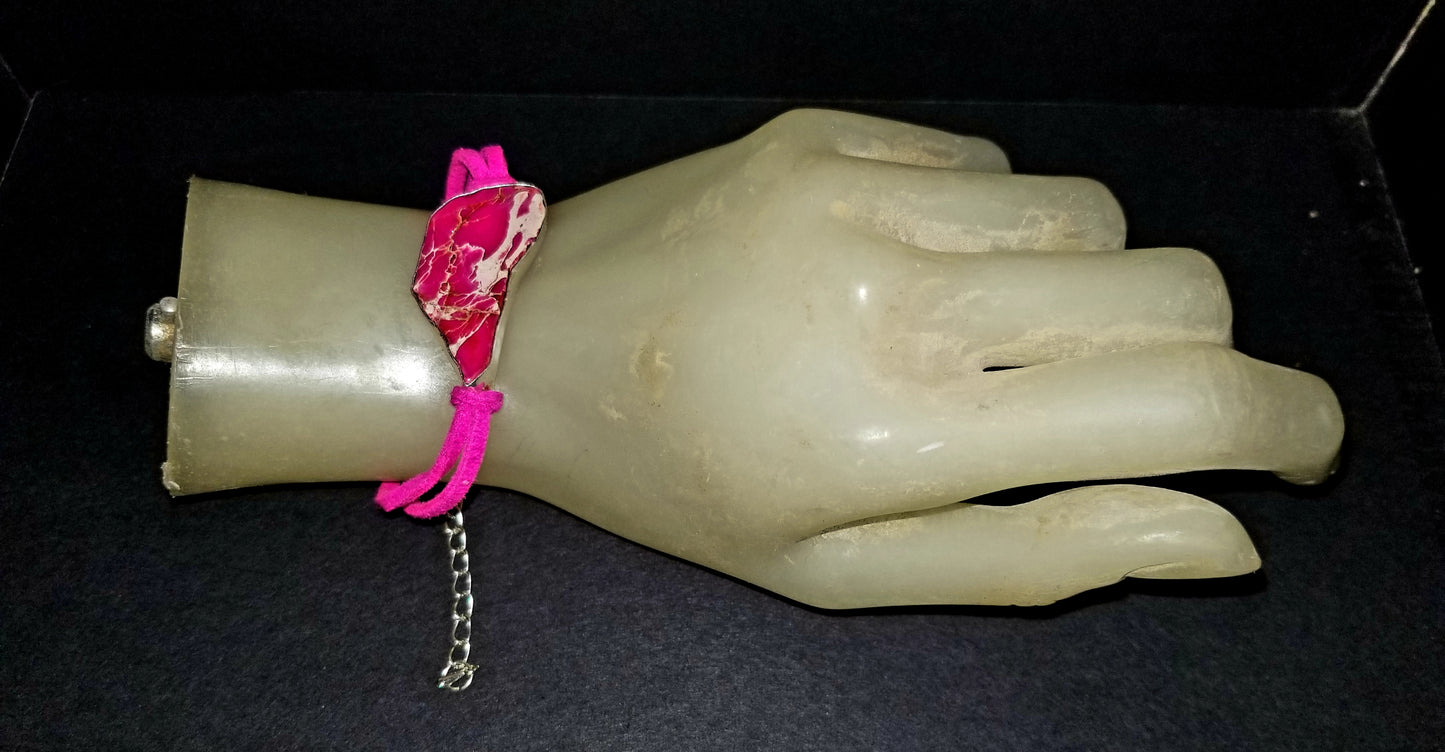 Pink Variscite Bracelet