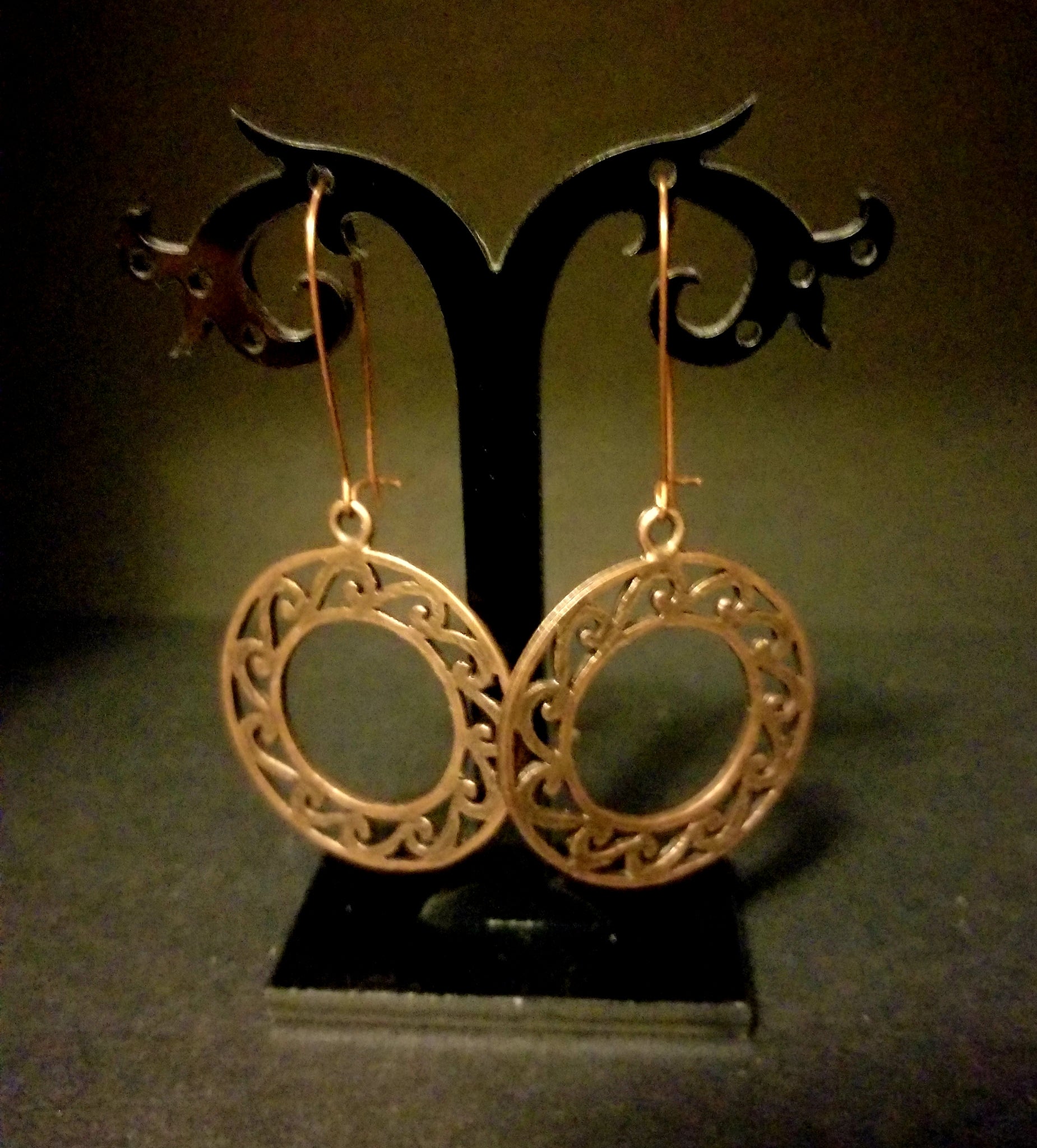 Normandy Antique Copper Earrings