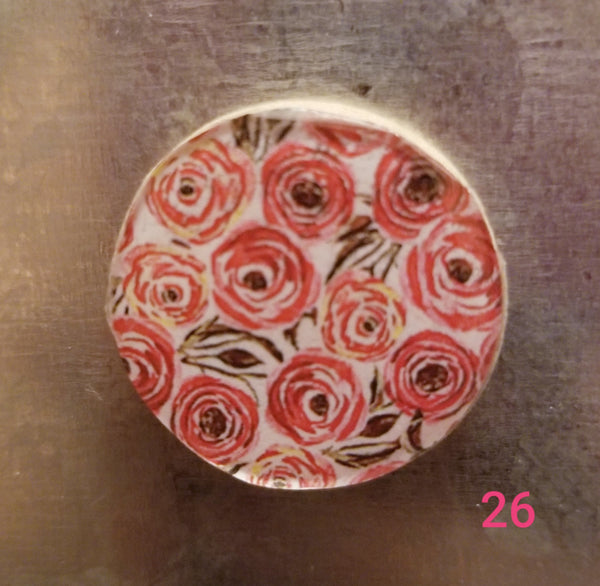 Retro Wood Magnets