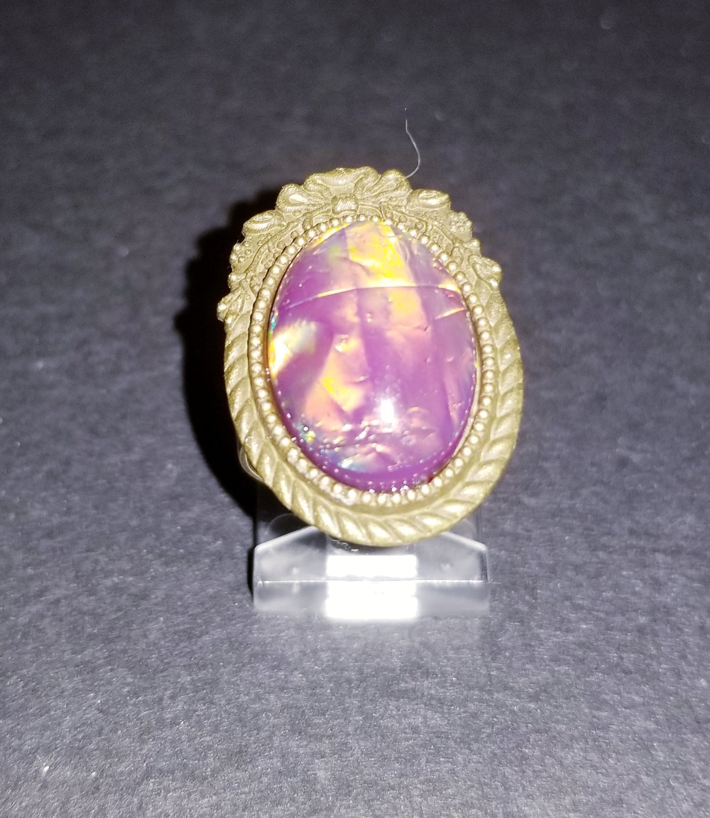 Belle Amethyst Cabochon Ring