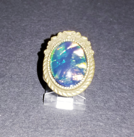 Belle Peacock Cabochon Ring