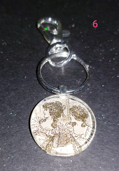 Jane Austen Key Chains