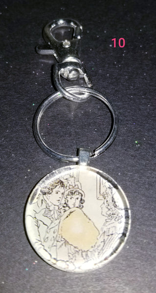 Jane Austen Key Chains