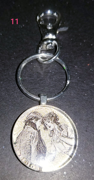 Jane Austen Key Chains