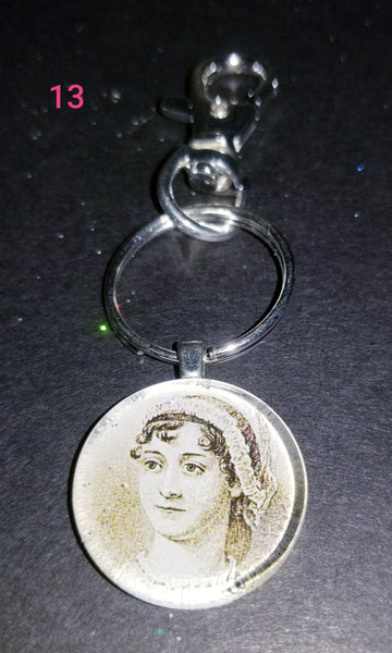 Jane Austen Key Chains