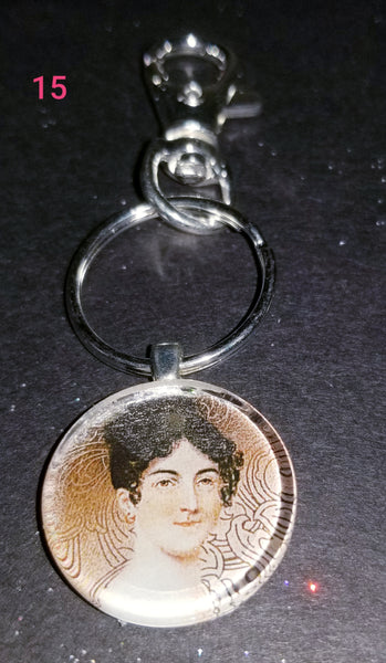 Jane Austen Key Chains