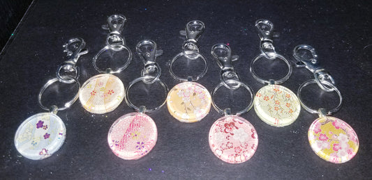 Chiyogami Key Chains