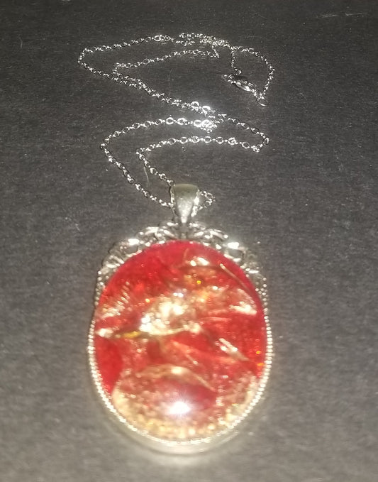 Fire in Flight Necklace