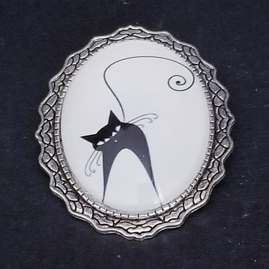 Henri Le Chat Noir Brooch