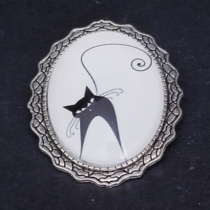 Henri Le Chat Noir Brooch