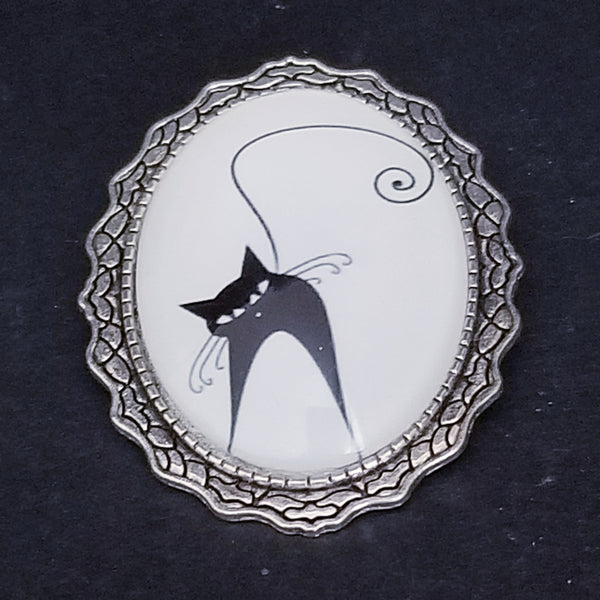 Henri Le Chat Noir Brooch