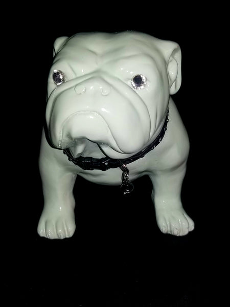 Mintie The Bulldog Pup Statue