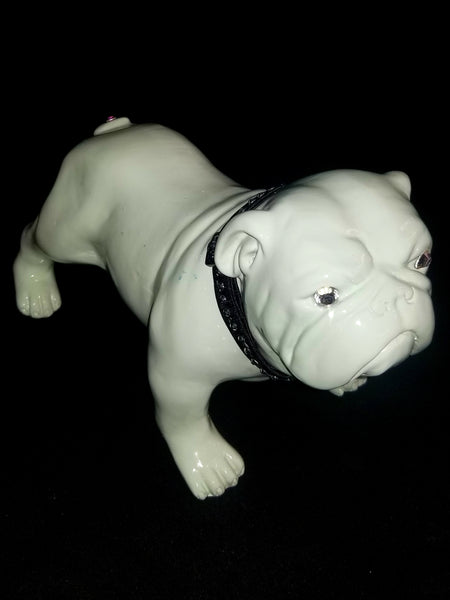 Mintie The Bulldog Pup Statue
