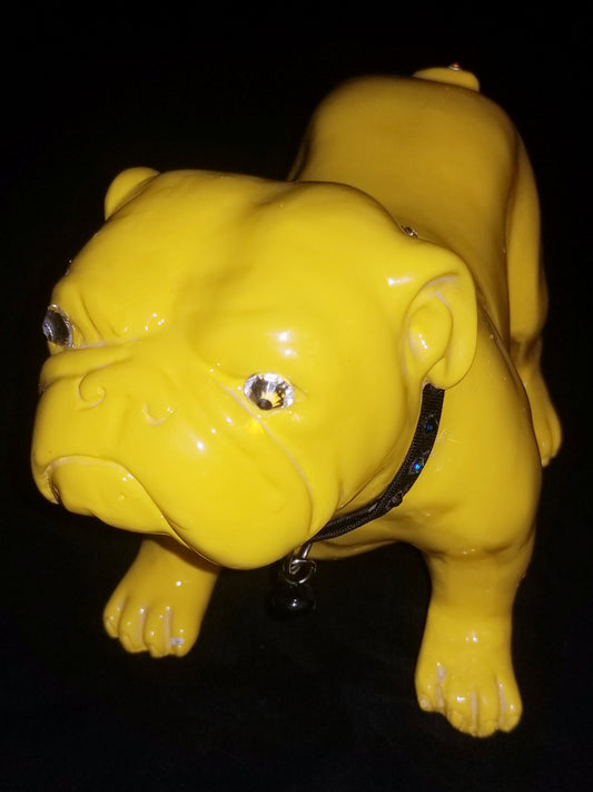 Lemon The Bulldog Pup Statue