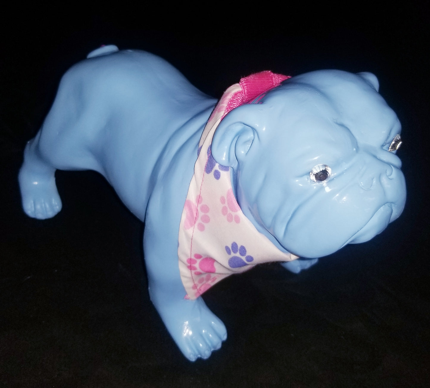 Periwinkle The Bulldog Pup Statue