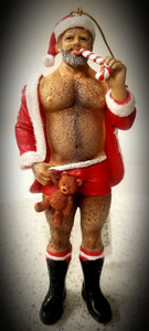 Santa Bear Ornament