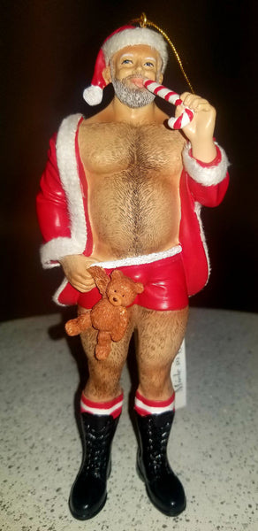 Santa Bear Ornament
