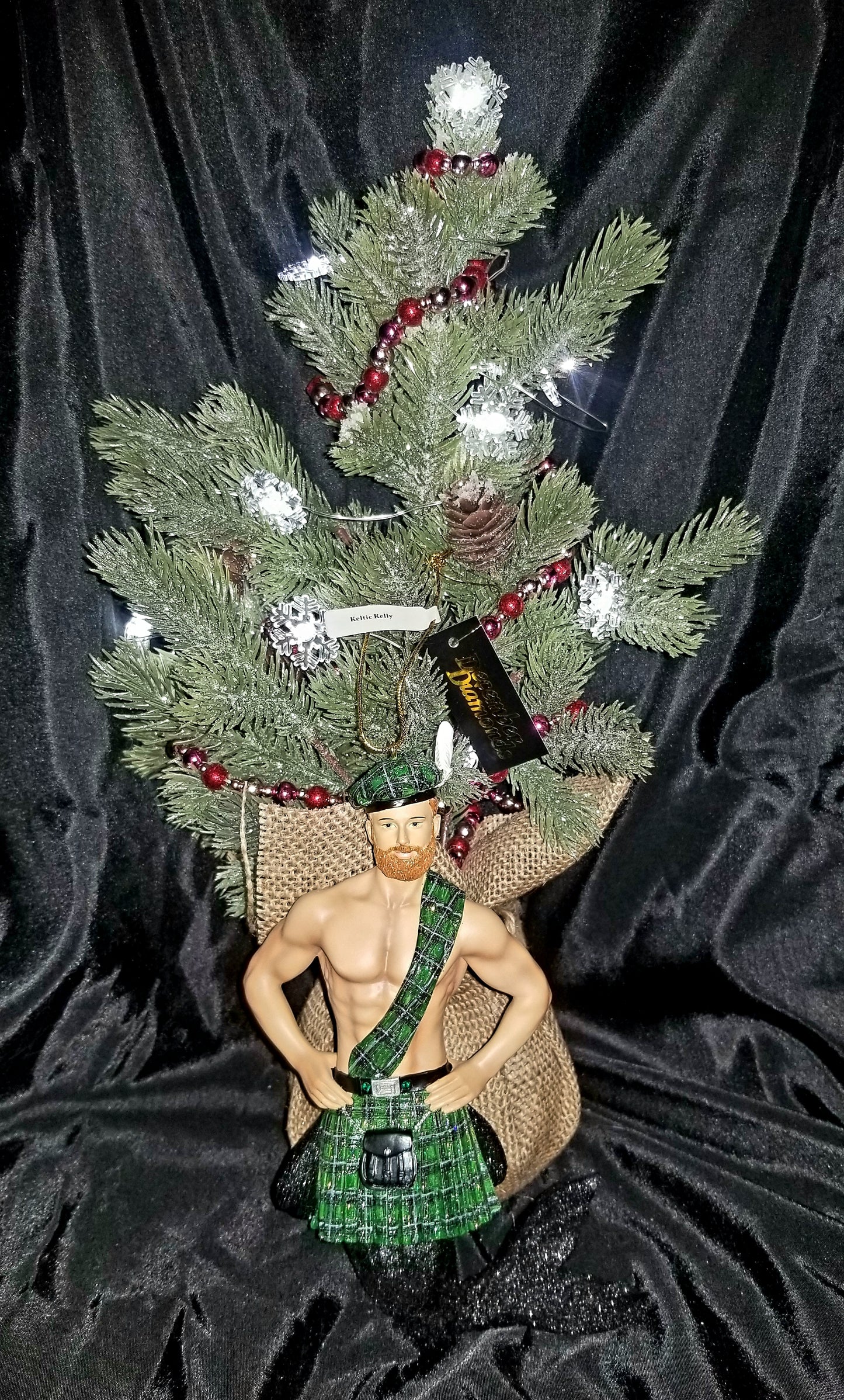 Keltic Kelly Merman Ornament