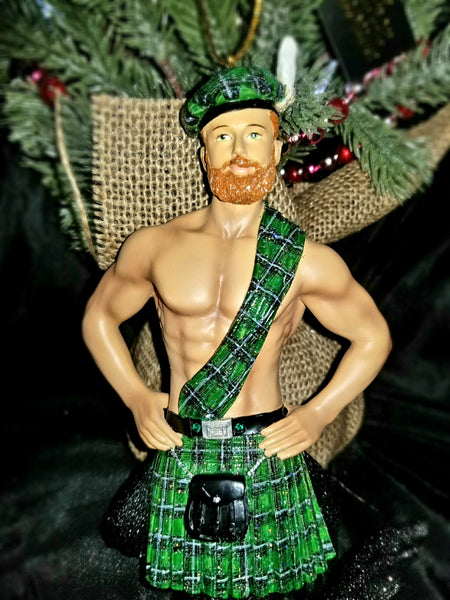 Keltic Kelly Merman Ornament