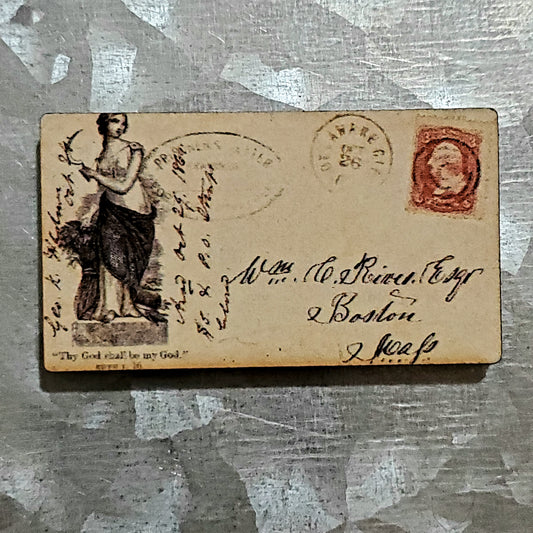 Vintage Postage Magnet