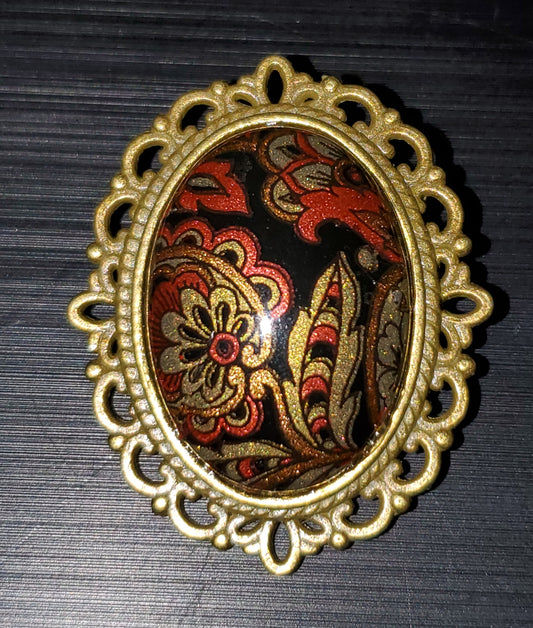 Paisley Brooch