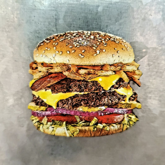 Cheeseburger magnet